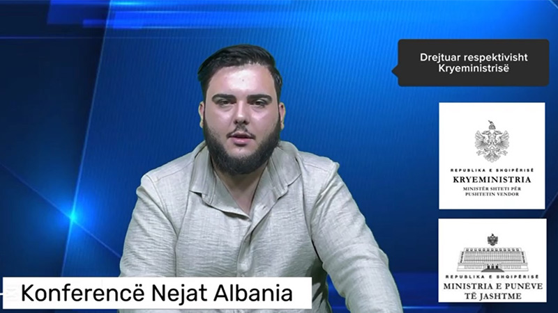 سخنرانی آلدو سولولاری برای کنفرانس مجازی انجمن نجات آلبانی