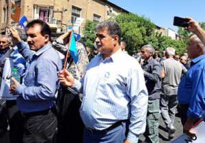 تجمع انجمن نجات مقابل سفارت ترکیه – برادر حمید علی اکبری