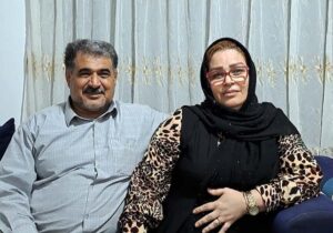 پیام تصویری خانواده حمید علی اکبری