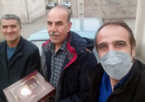 تبریک سال نو ناصر الماسی به اعضای گرفتار در فرقه رجوی