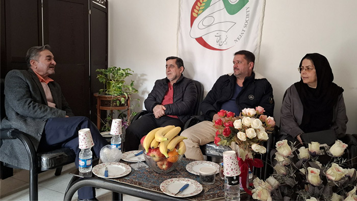 دیدار با خانواده هادی آلفته 