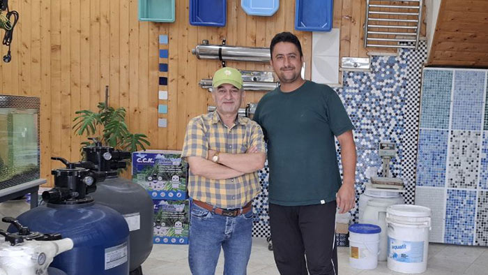 دیدار صمیمانه با فریبرز آلفته