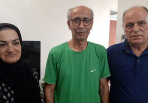 دیدار اعضای انجمن نجات مازندران با خواهر فخری امیر علیپور