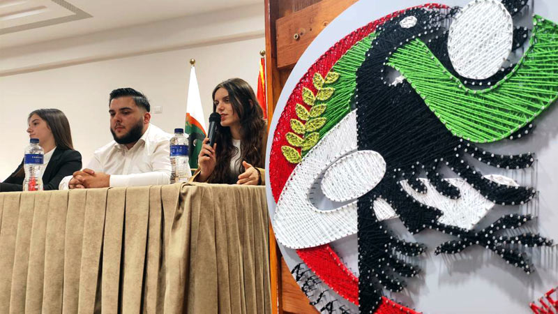 سخنرانی آنجلا دوچی در کنفرانس اشکودر