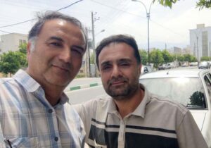 دیدار مسئول انجمن نجات گلستان با خانواده احمد رحیم اربابی