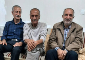 دیدار اعضای انجمن نجات مازندران با خانواده اردشیری