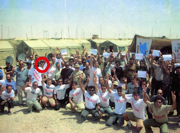 جواد اسدی در کمپ تیف