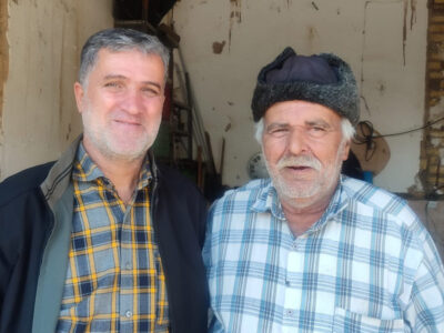 دیدار اعضای انجمن نجات با برادر پروین اسدی