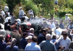 قلدری مجاهدین خلق در برابر پلیس آلبانی قابل دفاع نیست