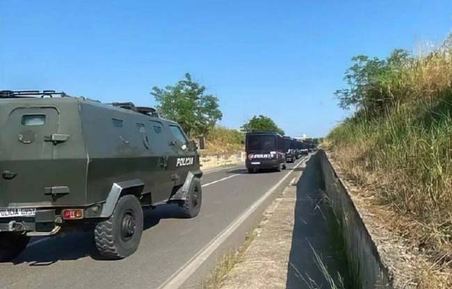 پلیس آلبانی کنترل کمپ اشرف 3 را به دست می گیرد