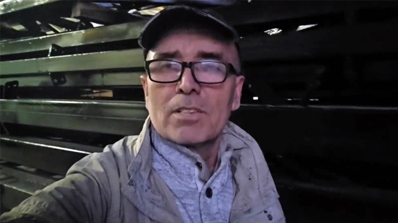 پیام حمید آتابای برای رضا حسن زاده در کمپ مانز مجاهدین خلق