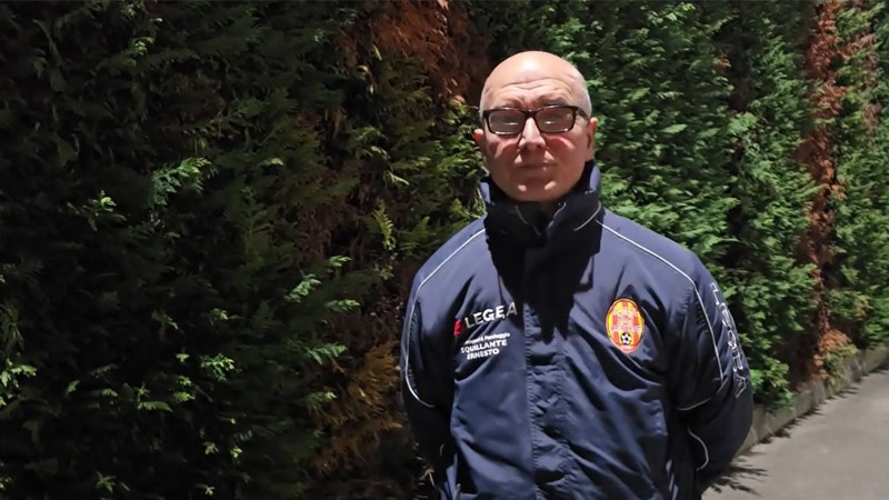 پیام حمید آتابای برای اسماعیل پورحسن در کمپ آلبانی