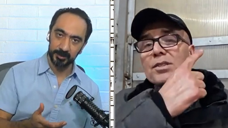 گفتگوی افشین نریمان با حمید آتابای نجات یافته از مجاهدین خلق – قسمت دوم