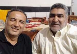 دیدار و عیادت از برادر براتعلی ریگی گرفتار در سازمان ضد خانواده مجاهدین خلق