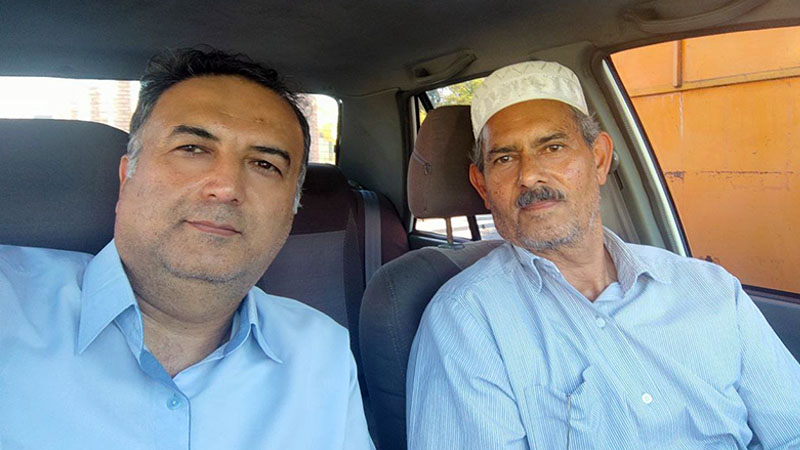 گفتگو مسئول انجمن نجات گلستان با برادر حاج سید سعیدفر