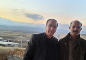 دیدار مسئول انجمن نجات زنجان با کمند علی عزیزی