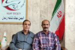 دیدار با کمند علی عزیزی در دفتر انجمن نجات زنجان