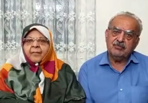 پیام تصویری خانواده اصغر باباعلی اسیر در کمپ مجاهدین خلق در آلبانی