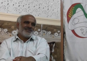 پیام تصویری خدابخش بلوچی به برادرش رسول بخش