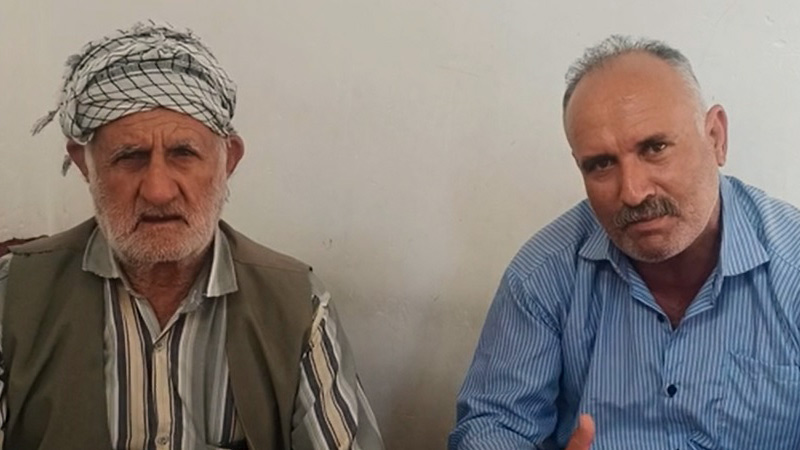 نامه فرج الله بارانی به پسر عمویش علی اصغر بارانی