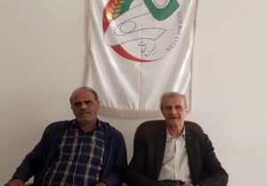 دیدار برادر مصطفی فروغی با مسئول انجمن نجات اراک