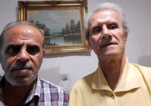 دیدار مسئول انجمن نجات اراک با برادر مصطفی فروغی