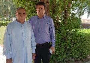 دیدار اعضای انجمن نجات خوزستان با سکران باوی