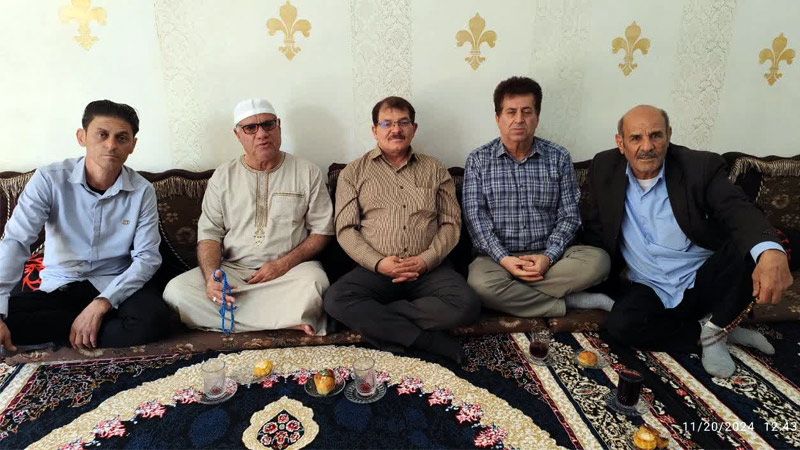 دیدار اعضای انجمن نجات خوزستان با برادر سلطان باوی