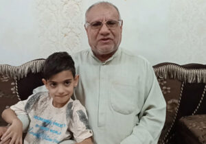 پیام تصویری سکران باوی به برادرش سلطان در کمپ مجاهدین
