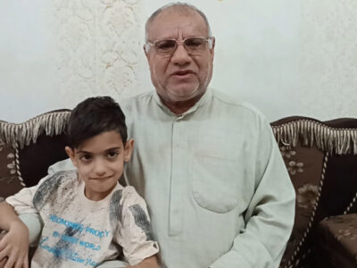 پیام تصویری سکران باوی به برادرش سلطان در کمپ مجاهدین