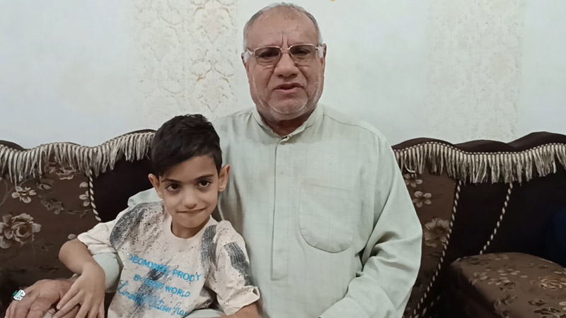 پیام تصویری سکران باوی به برادرش سلطان در کمپ #مجاهدین
