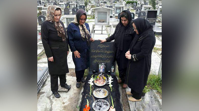 نامه الناز بیاتی به برادرش اصغر بیاتی گرفتار در کمپ مجاهدین خلق