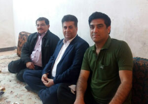 دیدار انجمن نجات خوزستان با خانواده مهرداد و سمرا بزازان از اسیران فرقه رجوی