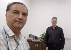 ملاقات مسئول انجمن نجات گلستان با خانواده مهناز بزازی