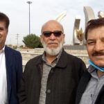 دیدار اعضای انجمن خوزستان با ایرج بیداری برادر محمود بیداری اسیر در فرقه رجوی