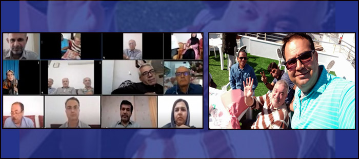 شادباش و تبریک خانواده ها و جدا شده های داخل ایران به احسان بیدی