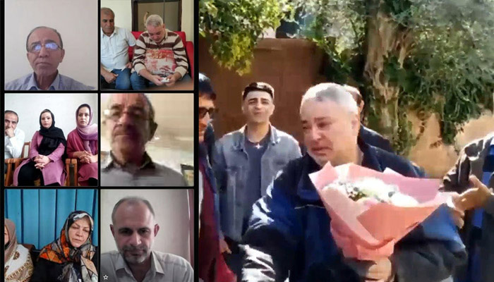 برقراری ارتباط مستقیم خانواده ها و نجات یافتگان از داخل ایران با احسان بیدی پس از آزادی
