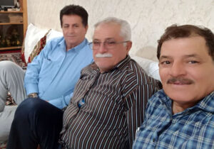 دیدار اعضای انجمن نجات خوزستان با برادر مسعود بیرون رو