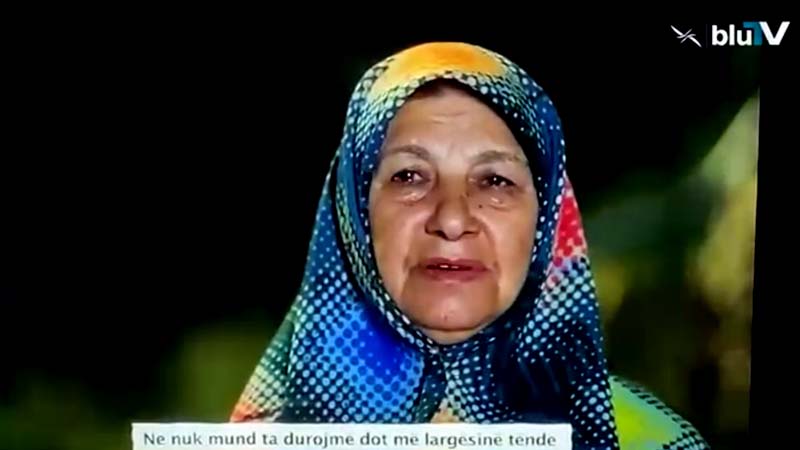 انعکاس BLU TV آلبانی از اکران فیلم مستند مادر عشق جدایی در فییر