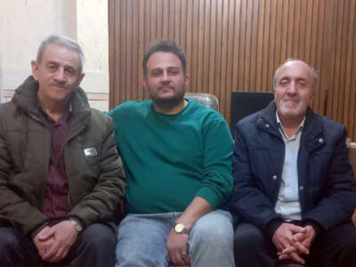 دیدار اعضای انجمن نجات اصفهان با روح الله برهانی