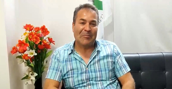 پیام فرشاد دامغانیان برای عمه اکرم