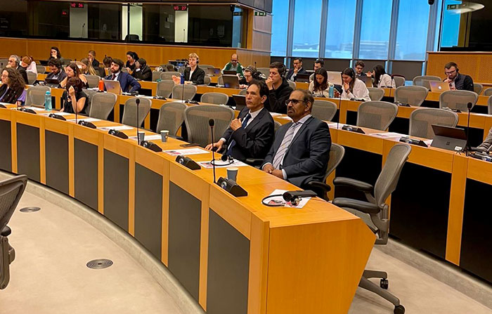 اعضا جدا شده از فرقه رجوی در پارلمان اروپا