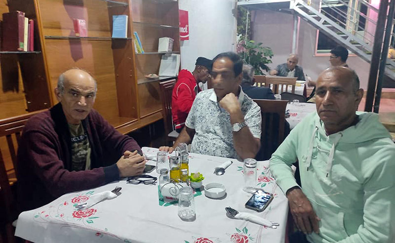 دورهمی اعضای جدا شده به مناسبت رهایی رفیق دهقان در آلبانی