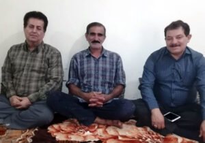 دیدار اعضای انجمن نجات خوزستان با خانواده لیلا و مریم دلفی