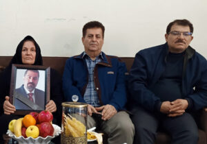 دیدار اعضای انجمن نجات خوزستان با خانواده علی ابراهیمی