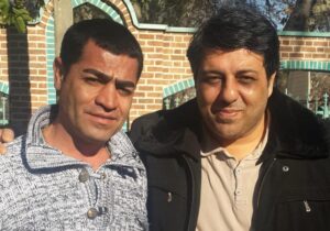 پیام فریدون ابراهیمی به دوستش بابک رهنورد در کمپ مانز