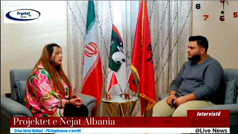 مصاحبه آلدو سولولاری با اریسا رحیمی در رابطه با اهداف انجمن نجات آلبانی