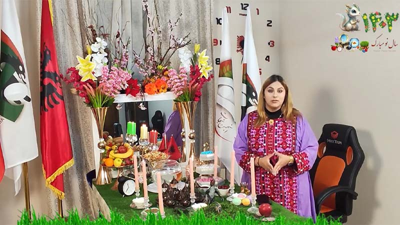 پیام اریسا رحیمی به مناسبت فرا رسیدن نوروز ۱۴۰۳