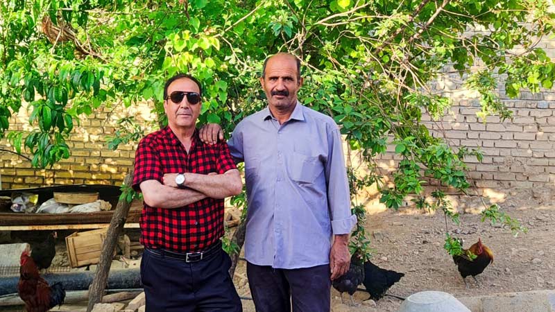 دیدار مسئول انجمن نجات زنجان با کمند علی عزیزی