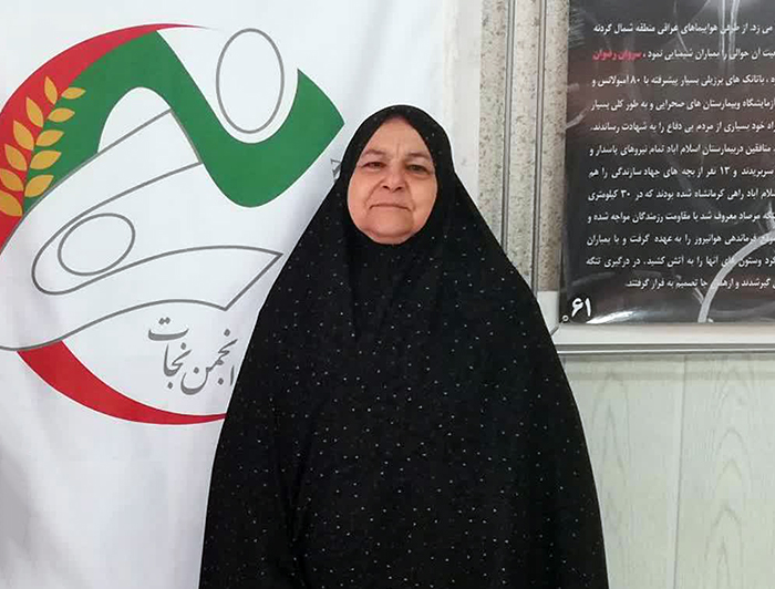 مادر حمیدرضا اسماعیل بیگی